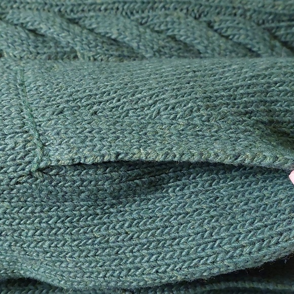 Toad&Co Ginn Cable Cardigan, Women's sz S, Green, Tie Belt - Picture 5 of 9